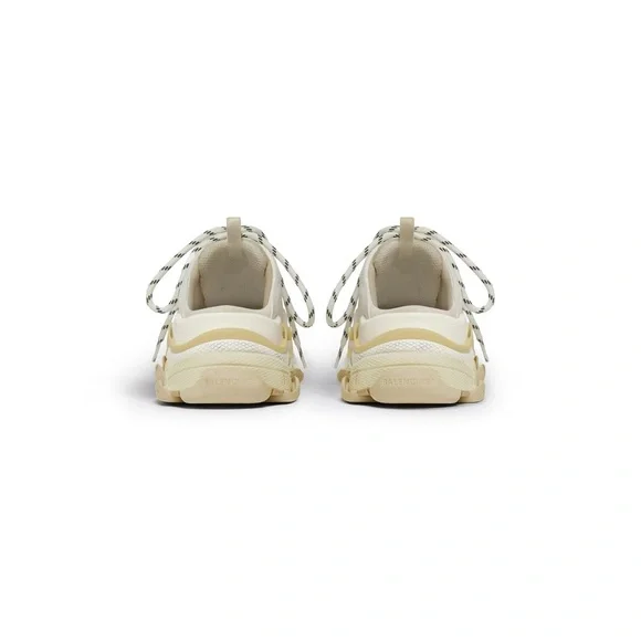 Balenciaga Triple S Sneakers in Cream and Tan - Picture 5 of 10